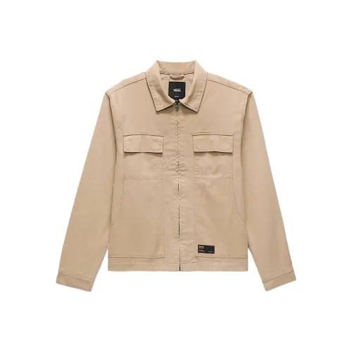 Vans Mcavoy Zip Station Куртка Мужская Светло-Коричневая