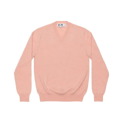 CDG Play Розовые Мужские Свитера