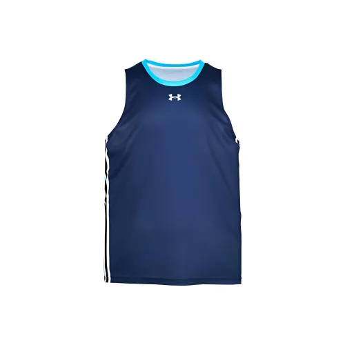 Under Armour SS24 Майка Мужская Синяя