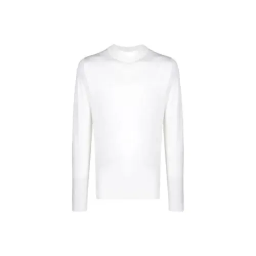 JOHN SMEDLEY Белые Мужские Свитера