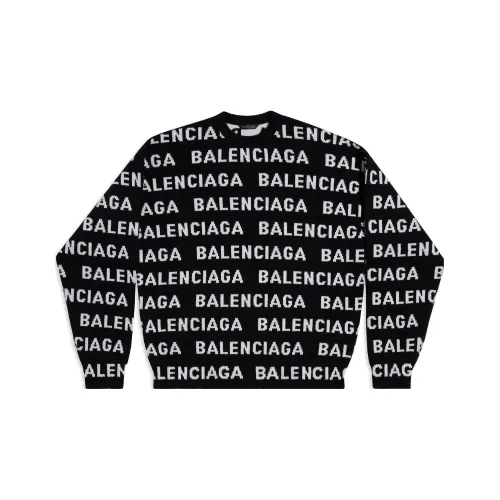 Balenciaga Мужские черные свитеры