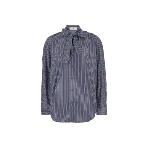 Vivienne Westwood Рубашка Мужская Синяя