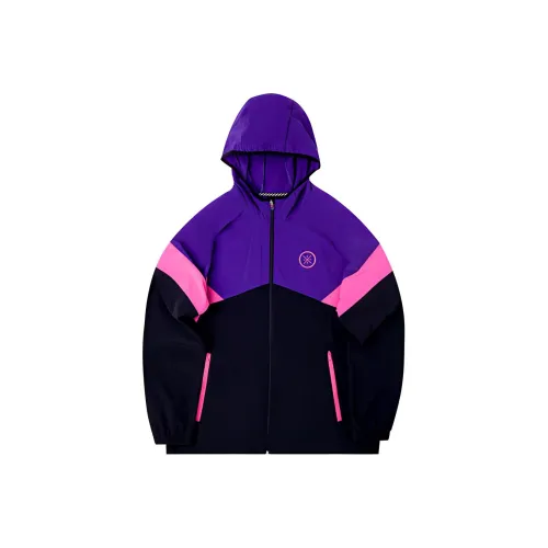 LINING Куртка Мужская Пурпурная Lakers