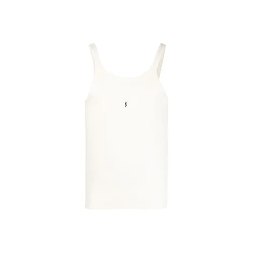 SAINT LAURENT Белый Мужские Майки