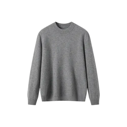 H YXIANG Кашемир Свитер Мужской