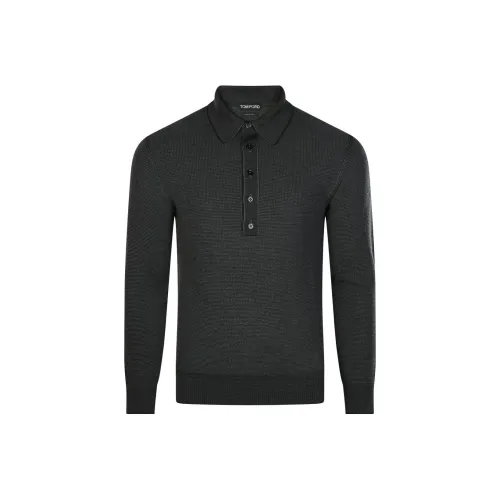 TOM FORD Серые Мужские Свитера
