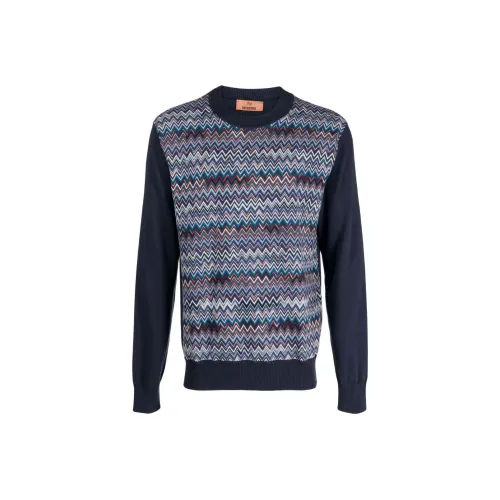 MISSONI Мужские Синие Свитера