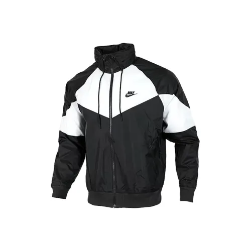 Nike Черный Белый Мужская Куртка