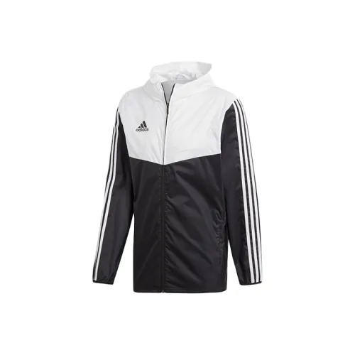 Adidas Черный/Белый Мужские Куртки