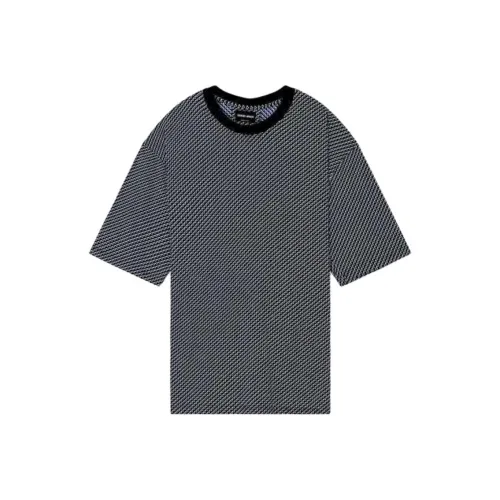 GIORGIO ARMANI Темно-синие мужские футболки T