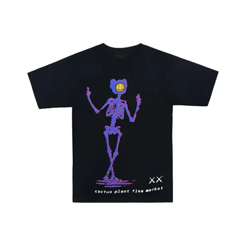 KAWS Черная Унисекс Футболка