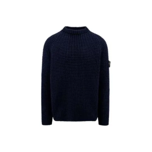 STONE ISLAND Синие Мужские Свитера