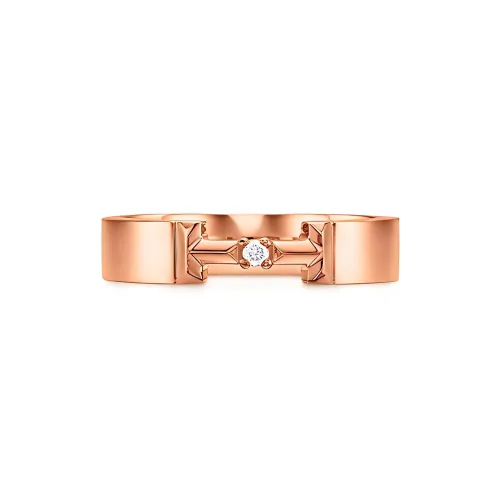 TIFFANY & CO. Кольца T Розово-золотой Унисекс