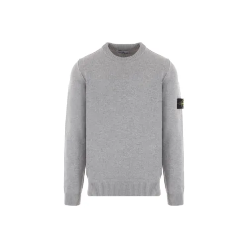 Stone Island Серые Мужские Свитера