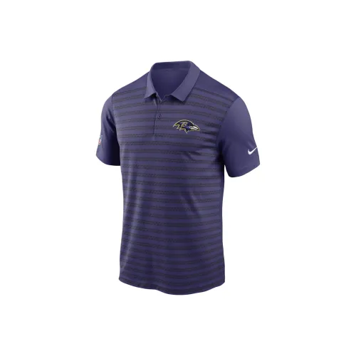 nike x NFL Dri Fit Baltimore Ravens Sideline Victory Polo Baltimore Ravens Мужской Фиолетовый