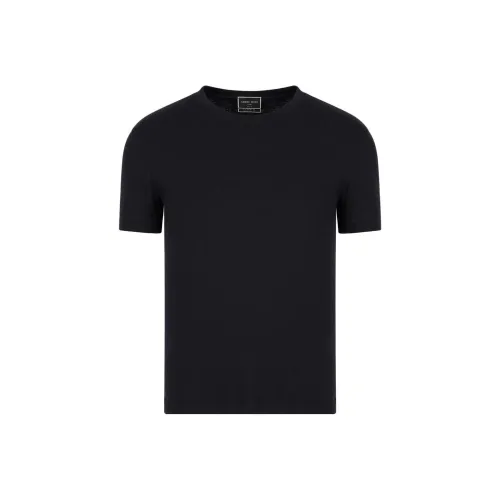 GIORGIO ARMANI Черные Мужские Кашемировые Свитера