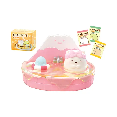 RE MENT Relax and Enjoy The Hot Springs AT Miyamizu Onsen Play Food Single Mystery Box Целая коробка 8 шт