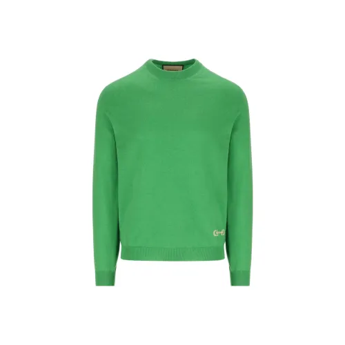 GUCCI Зеленые Мужские Свитера