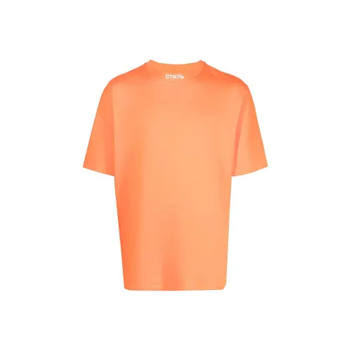 HERON PRESTON Апельсин Мужские Рубашки