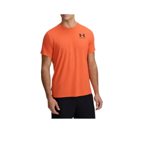 Under Armour HeatGear T-Shirt Мужской Оранжевый