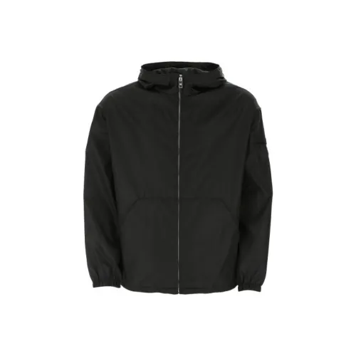 PRADA Мужские черные куртки