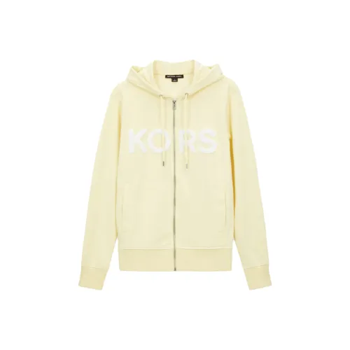 MICHAEL KORS SS24 Свитшот Мужской Желтый Кремовый
