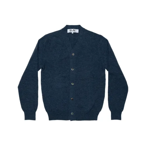 CDG Play Темно-синий Синий Мужской Трикотаж