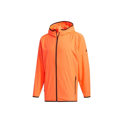 Adidas Red Fluorescent Men's Jackets