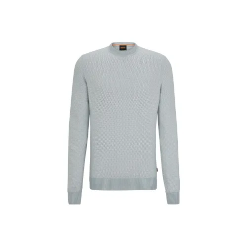 Hugo Boss Серые Мужские Свитера