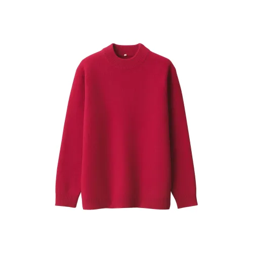 MUJI LABO серия Свитер Мужской Красный