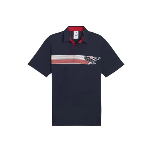 PUMA x VOLITION Eagle Поло Мужское Морской Синий