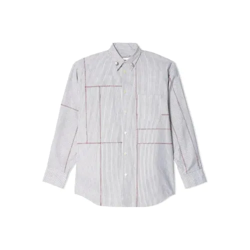 Doublet Белая Мужская Рубашка