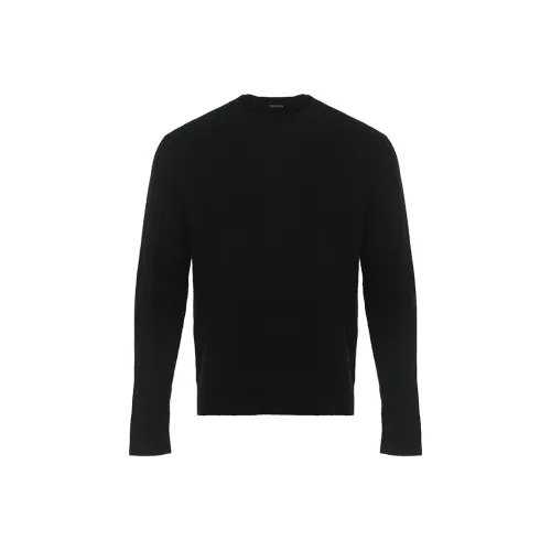 Ermenegildo Zegna Черный Мужской Трикотаж