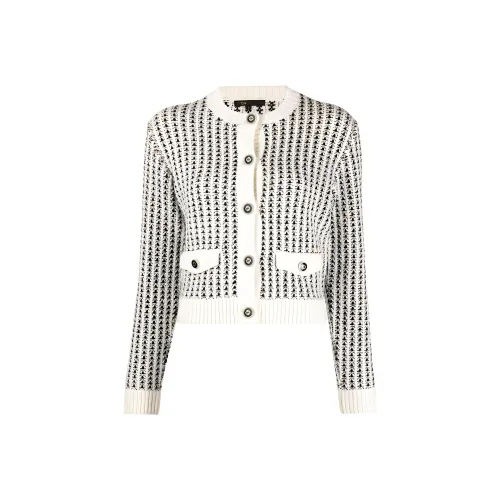 Maje Белый Унисекс Свитеры