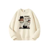 Кофе, кошка, бежевый/серый