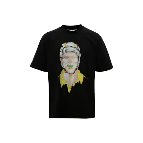 JW Anderson Мужские черные T-рубашки