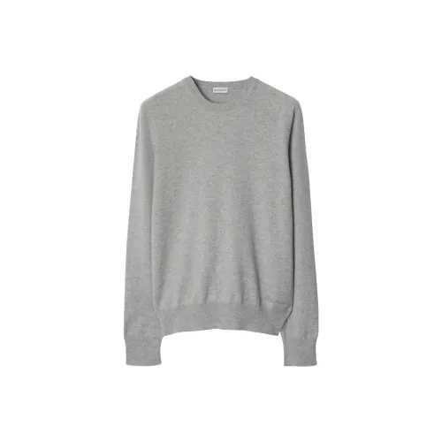 Burberry FW24 Свитер Мужской Светло-Серый