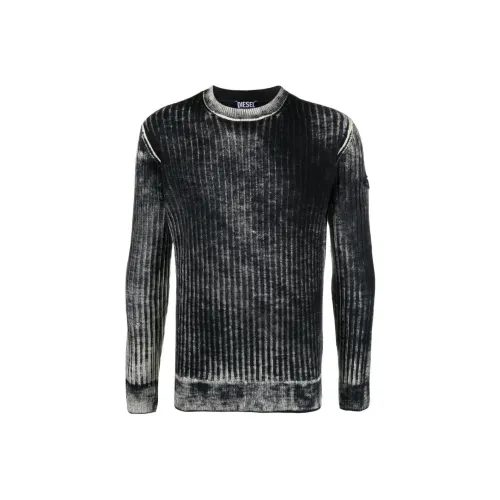 DIESEL Черные Мужские Свитера