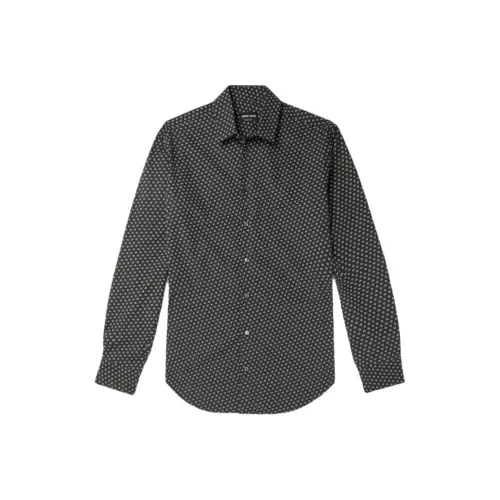 GIORGIO ARMANI Морской Синий Мужские Рубашки