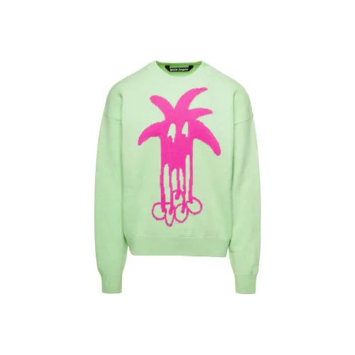 PALM ANGELS Зеленый Унисекс Свитеры