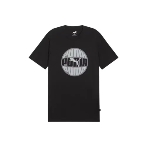 PUMA Мужская черная футболка