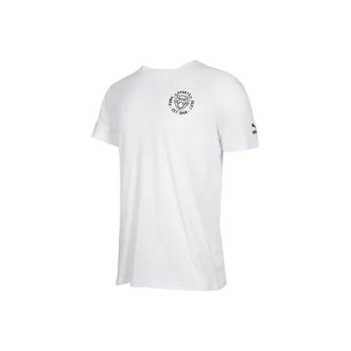 PUMA Белая Мужская Футболка
