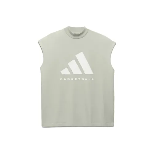 Adidas Originals Майка Унисекс Halo Зеленый