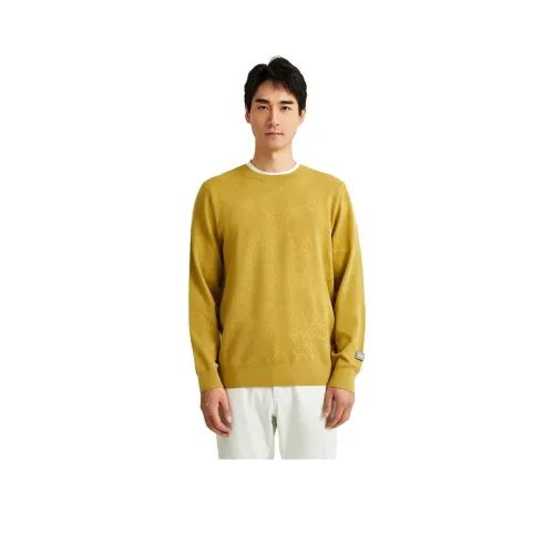 DIKENI x GUOJIABAOZANGLIANMING Свитер Мужской Лимон