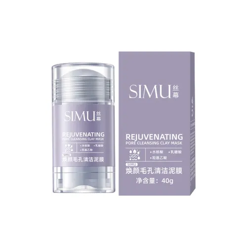SIMU Зеленый чай Контроль жирности Oil Control Чистка Глина Маска Увлажняющий Нормальная кожа