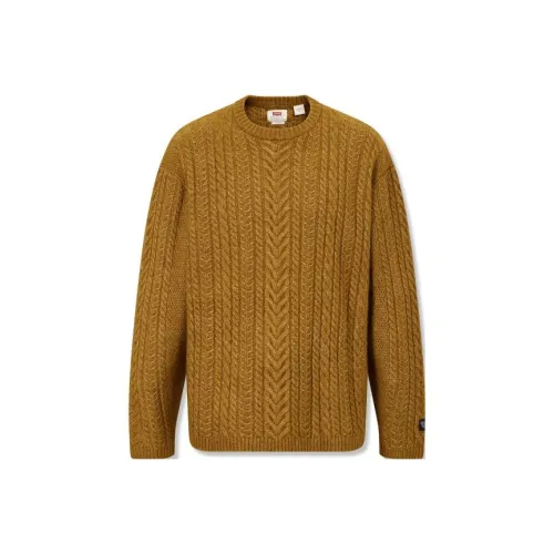 Levi's Свитер Мужской Имбирно-Желтый