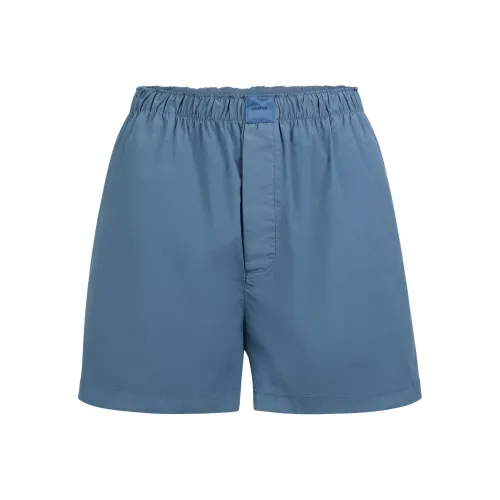 Skims Порт/Port Синий Женские Брюки Стрелка