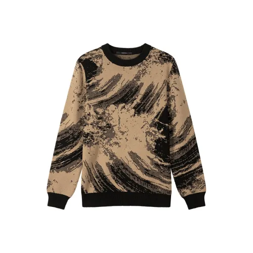 DAVID NAMAN CAMEL Мужские Свитера