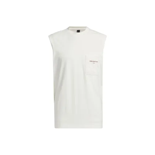 Adidas Майка Мужская Нефрит Белый