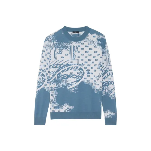 LIU·JO UOMO Свитер Мужской Синий Белый